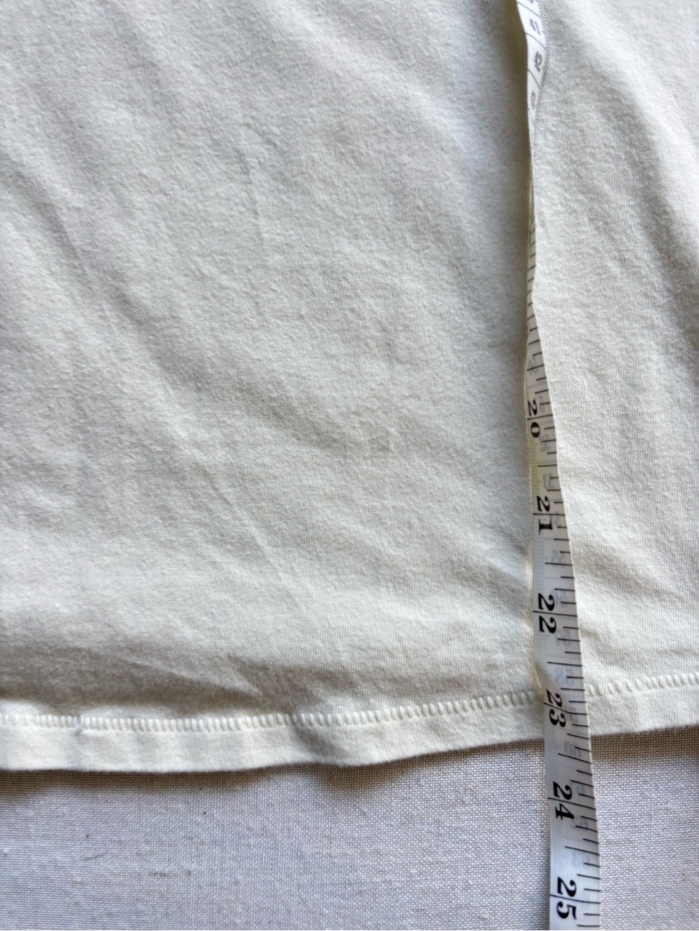 SKIMS Cotton Jersey Short Sleeve T-Shirt Beige 2X - Picture 6 of 8